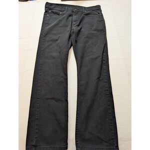 Levis 513 Jeans Mens 34x30 Black Slim Straight Fit Denim Pants
